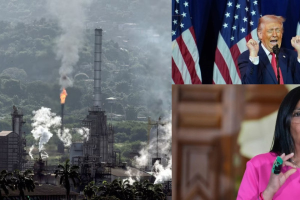 अमेरिकाले भेनेजुएलाबाट पाँच करोड ब्यारेल तेल पाउने ट्रम्पको दाबी